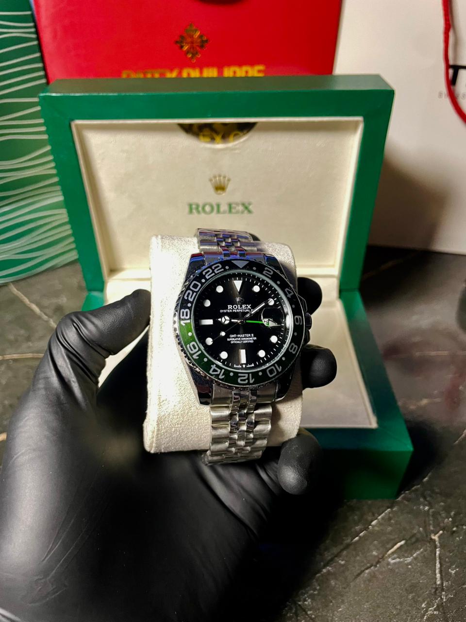 Rolex Oyster Perpetual GMT Green