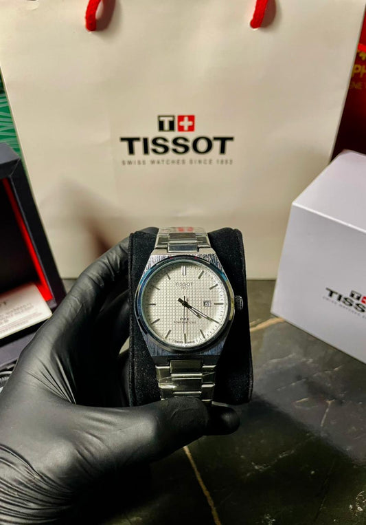 Tissot 1853 PRX Silver with White Dial