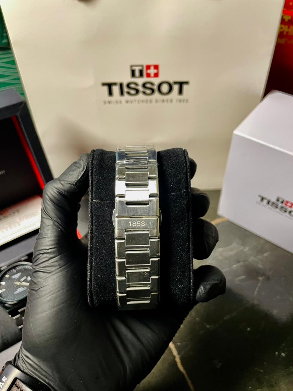 Tissot 1853 PRX Silver with White Dial