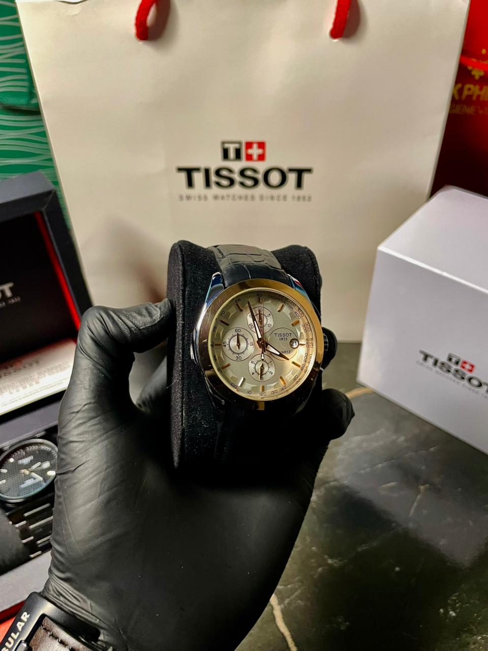 Tissot 1853 Rose Gold With Chronograph