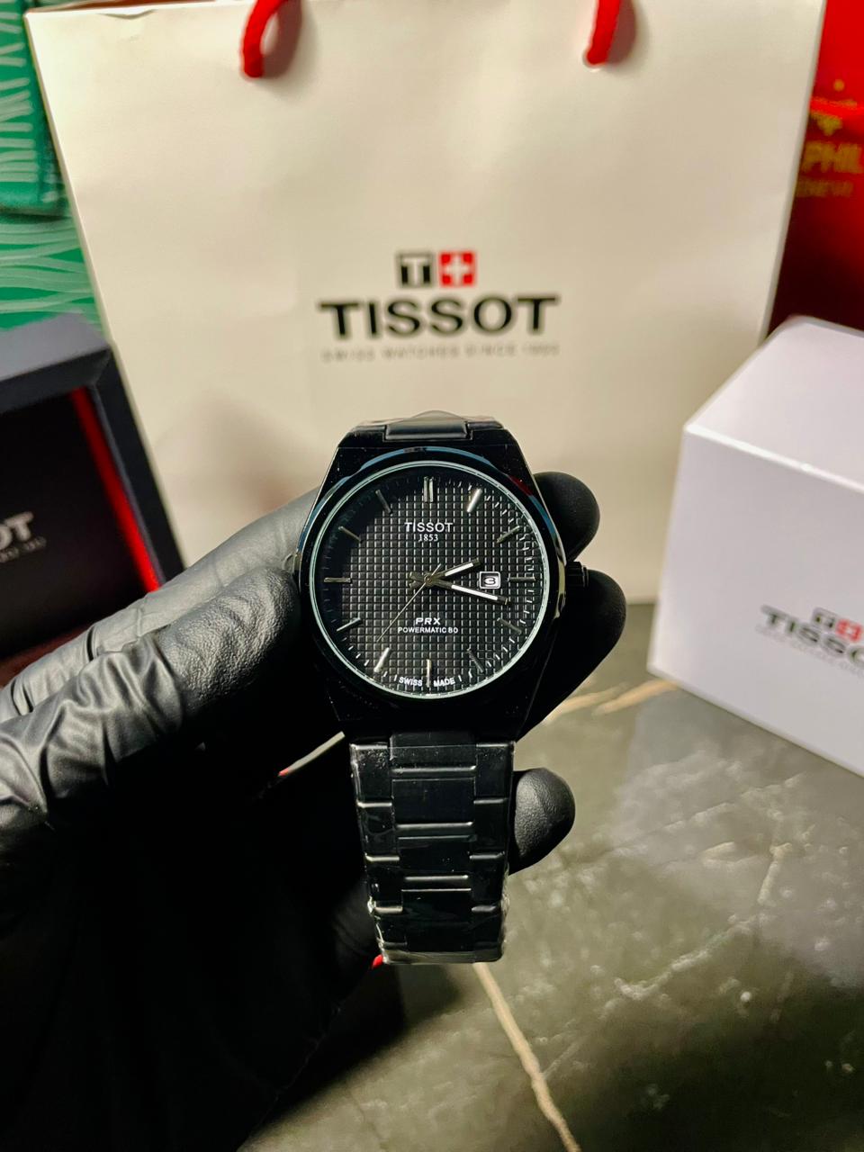 Tissot 1853 PRX Semi-Auto Black